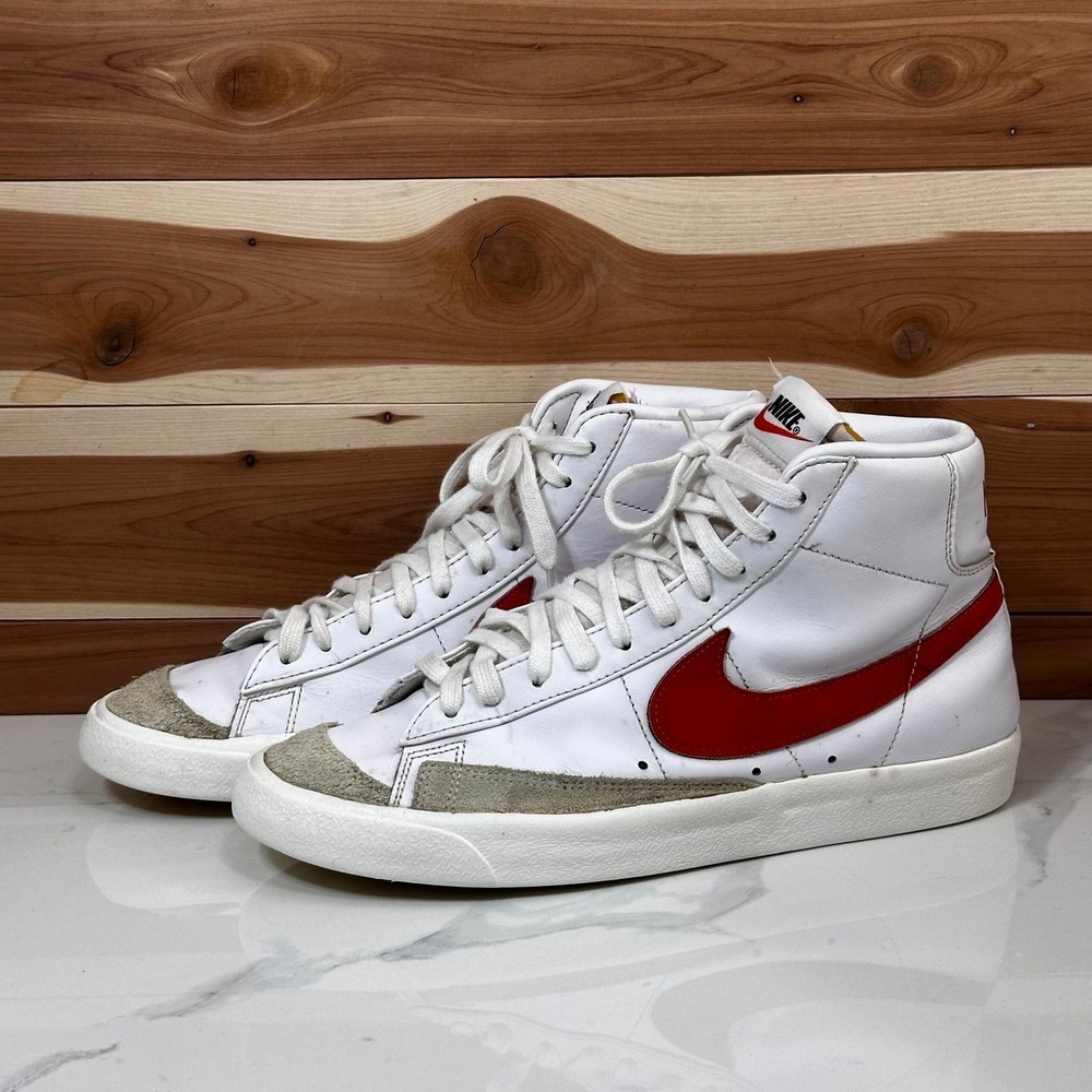 Nike Blazer Mid 77 Vintage Habanero Red Sail White CZ1055-101 size US 11.5